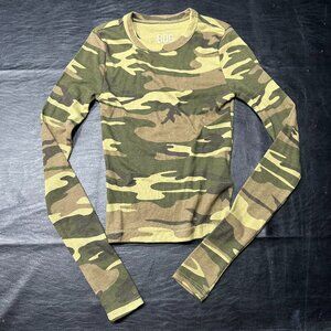 Urban Outfitters Camo Long-Sleeve Shirt